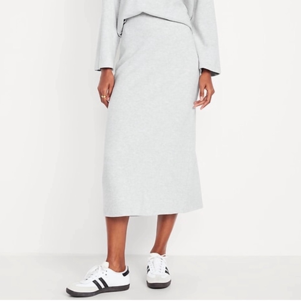 Knit Midi Skirt
